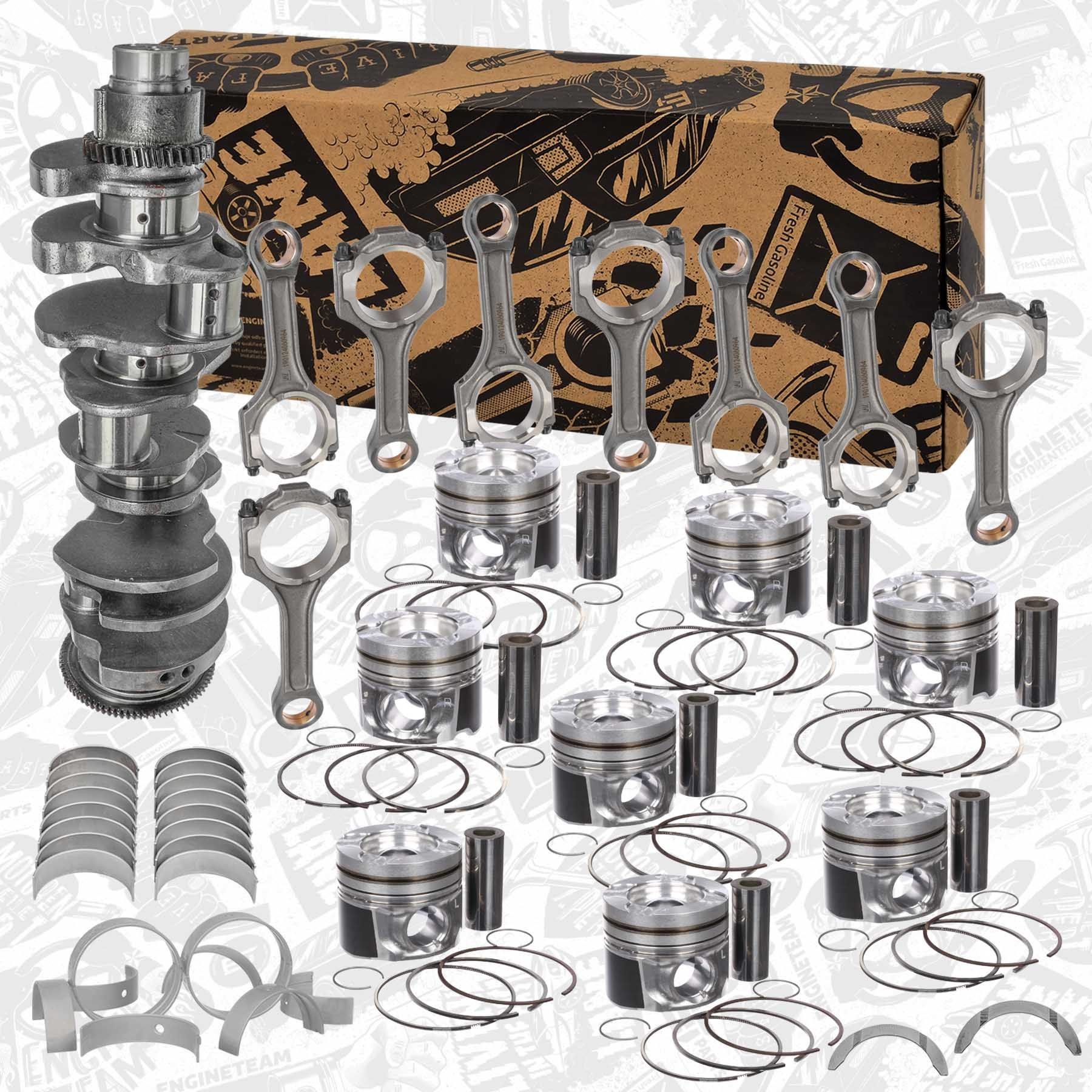 Veivaksel ET ENGINETEAM HK0199 ET ENGINETEAM HK0199: Veivaksel Toyota LAND CRUISER 2006