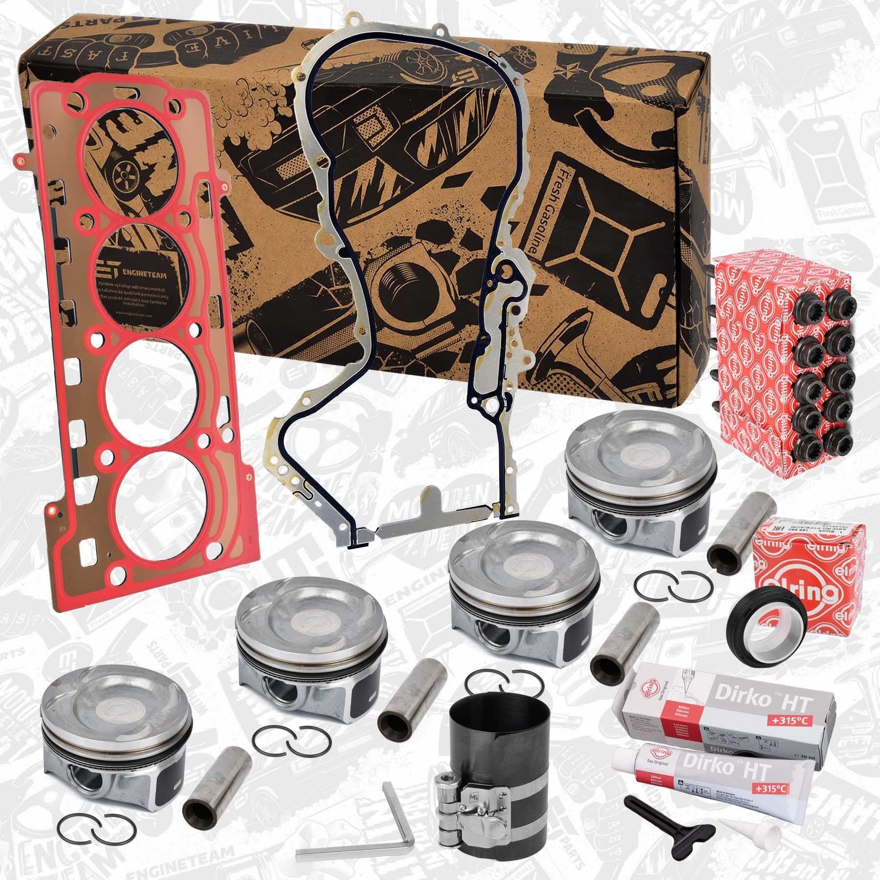 ET ENGINETEAM Piest PM009700ET Piest motora ET ENGINETEAM Mitsubishi PAJERO PM009700ET