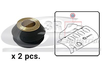 3RG Cache moteur 80449 Cache sous moteur 3RG COUPE 80449 pas cher