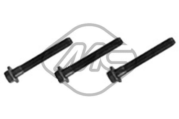 Metalcaucho Riemschijfschroef 02260 Volkswagen TOURAN Riemschijfschroef Metalcaucho 02260