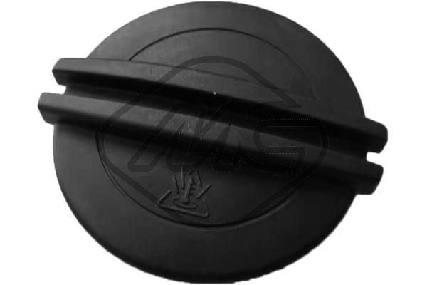 Metalcaucho Tampa de fecho, recipiente de líquido de refrigeração 03341 03341 Tampa de fecho recipiente de líquido de refrigeração SKODA SUPERB Metalcaucho