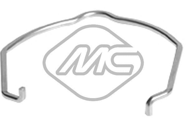 Metalcaucho Säkringsclip 98722 SKODA stötfångarfäste Metalcaucho 98722