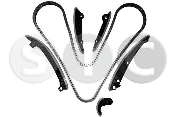 STC Sadales vārpstas piedziņas ķēdes komplekts T458367 Sadales vārpstas piedziņas ķēdes komplekts STC Mercedes-Benz 124 sērija T458367