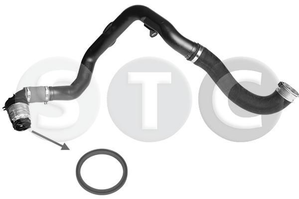 STC Στεγανοποιητικός δακτύλιος, ελαστικός σωλήνας αέρα υπερπλήρ. T498843 Στεγανοποιητικός δακτύλιος, ελαστικός σωλήνας αέρα υπερπλήρ. SKODA STC T498843