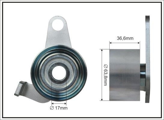 CAFFARO Tensioner, timing belt 500601 500601 CAFFARO tensioner, timing belt for RENAULT KADJAR