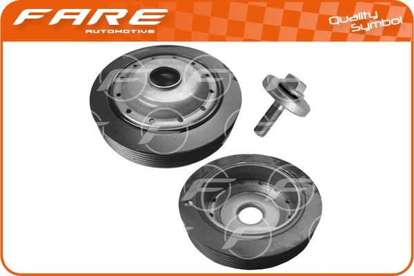 FARE SA Riemschijvenset, krukas 4205C Alfa Romeo 166 Riemschijf voor krukas FARE SA 4205C
