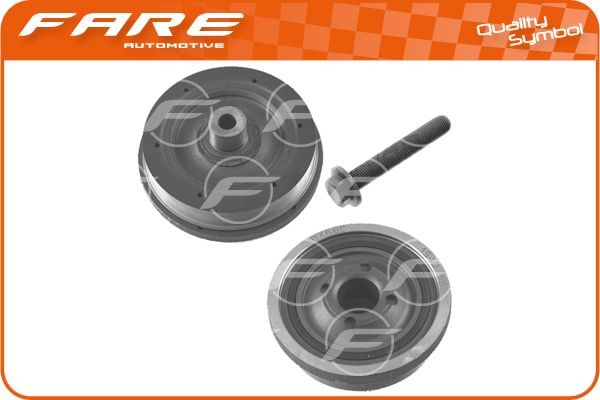 FARE SA Remskivesett, veivaksel 4280C Remskive veivaksel FORD FARE SA 4280C