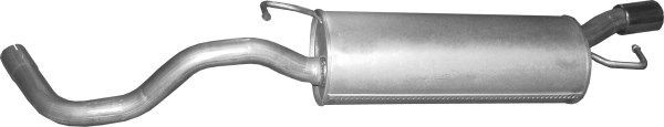 POLMO Rear silencer 01.252 AUDI Q3 POLMO exhaust silencer 01252
