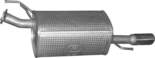 POLMO Panela de escape traseira 15.74 POLMO 15.74 Panela de escape traseira Opel ASTRA originais