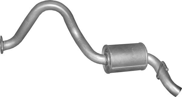 POLMO Silencieux arrière 53.14 Silencieux d'échappement Land Rover LW 53.14 POLMO