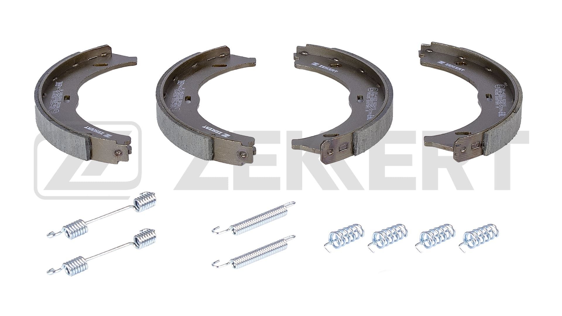 ZEKKERT Bromsbacksats BK-4323 MERCEDES-BENZ bromsbackar ZEKKERT BK-4323