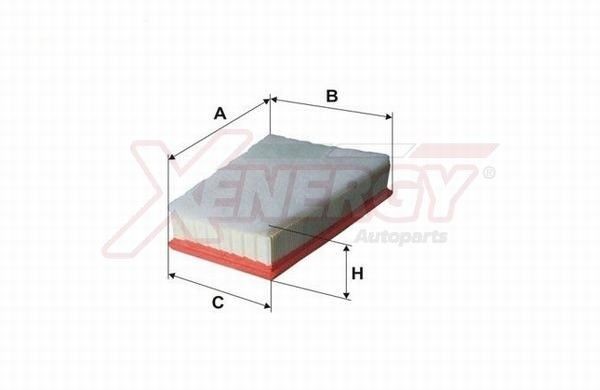 AP XENERGY Luftfilter X1591856 X1591856 AP XENERGY motorluftfilter RENAULT MASTER