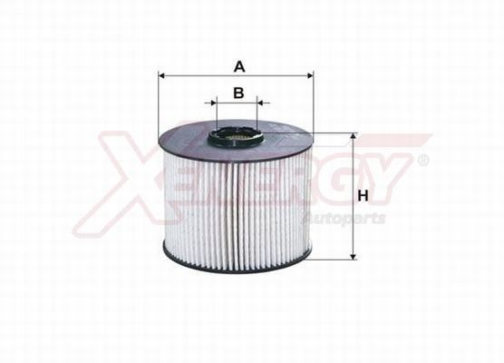 AP XENERGY Brændstof-filter X1598168 Brændstoffilter AP XENERGY C6 X1598168 billig