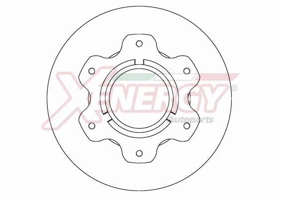 AP XENERGY Piduriketas X602738 Pidurikettad AP XENERGY Mercedes-Benz GLK X602738