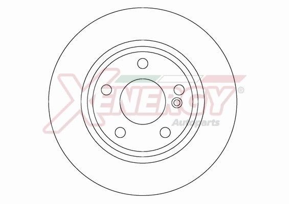 AP XENERGY Disque de frein X602751 Disques de frein AP XENERGY CITAN X602751 pas cher