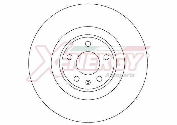 AP XENERGY Bremseskive X602754 Skive AP XENERGY A6 X602754 billig