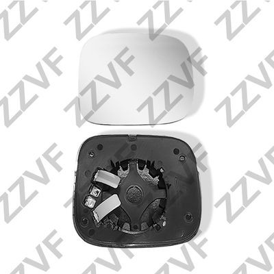 ZZVF Spiegelglas, Außenspiegel ZVVO1108L ZVVO1108L ZZVF Rückspiegelglas VW Kosten