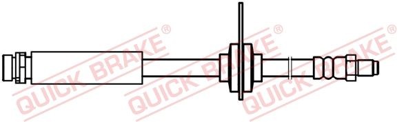 QUICK BRAKE Pidurivoolik 32.712 QUICK BRAKE 32.712 Pidurivoolik Ford Focus mk3 Sedaan odav