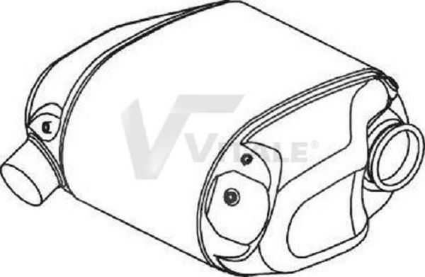 VITALE Katalizators IV298536 Katalizators VITALE Volvo 740 IV298536
