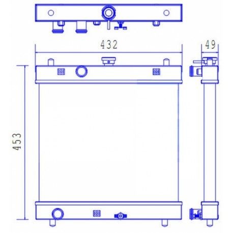 VITALE Radiators, Motora dzesēšanas sistēma KU842061 Ūdens radiatori SEAT VITALE KU842061