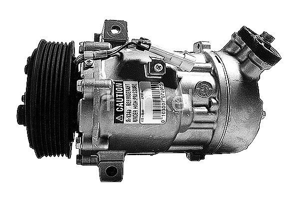 Henkel Parts Kliimakompressor 7110588R Henkel Parts 7110588R Konditsioneeri kompressor Deville IV Sedaan originaal hind