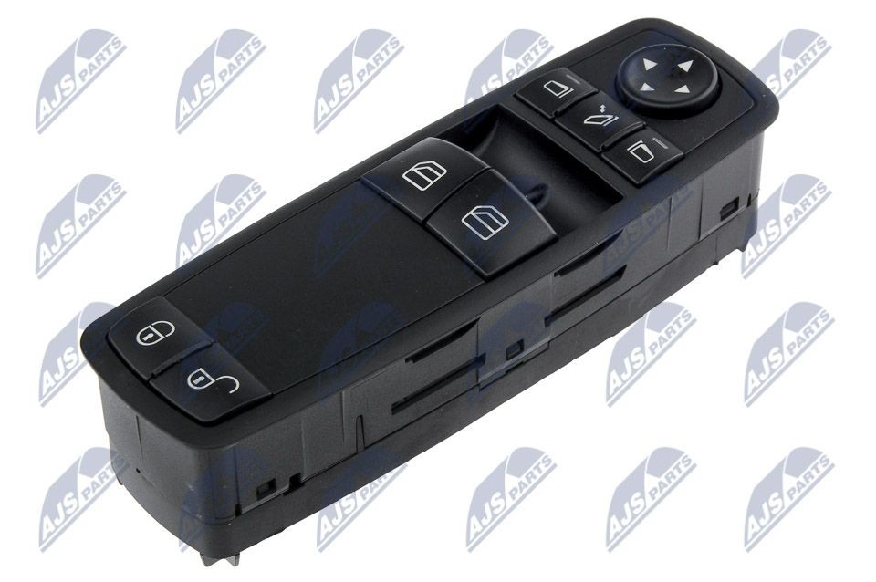 NTY Slēdzis, Stikla pacēlājmehānisms EWS-ME-041 NTY EWS-ME-041 Stikla pacēlāja slēdzis Mercedes S210 cena