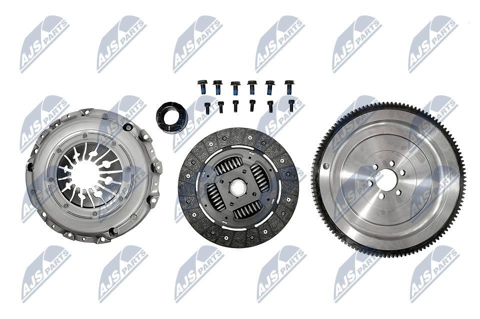 NTY Kupplungssatz NZS-VW-001 NZS-VW-001 NTY Kupplungssatz mit Zweimassenschwungrad Tabelle