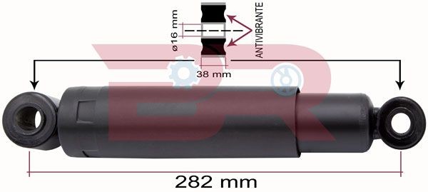BOTTO RICAMBI Amortizators BRCA5775 BOTTO RICAMBI Amortizatori BRCA5775 atsauksmes