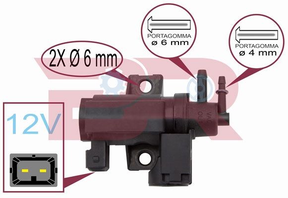 BOTTO RICAMBI Menič tlaku turbodúchadla BREL9656 BREL9656 Menič tlaku turbodúchadla CITROËN C3 BOTTO RICAMBI
