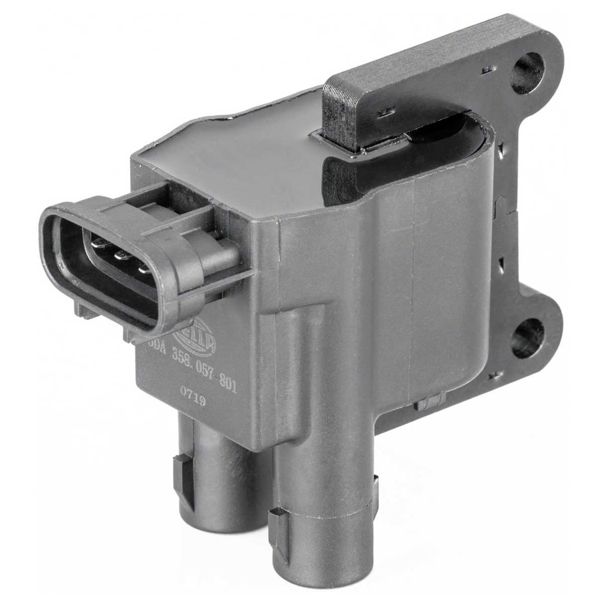 HELLA Πολλαπλασιαστής 5DA 358 057-801 Πηνίο ανάφλεξης HELLA Toyota IQ 5DA 358 057-801