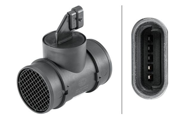 HELLA Luftmengdemåler 8ET 358 095-341 Luftmassemåler HELLA Opel INSIGNIA 8ET 358 095-341