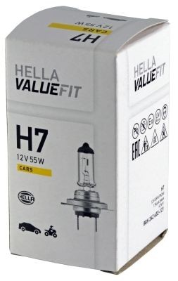 HELLA Lâmpada, farol de longo alcance 8GH 242 632-121 HELLA 8GH242632-121 Lâmpada farol de nevoeiro Skoda RAPID originais