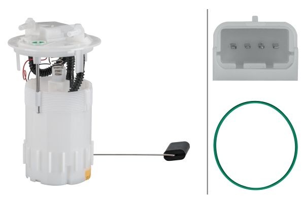 HELLA Drivstofftilførselsenhet 8TF 358 106-811 Tankarmatur Kia K00 8TF 358 106-811 HELLA