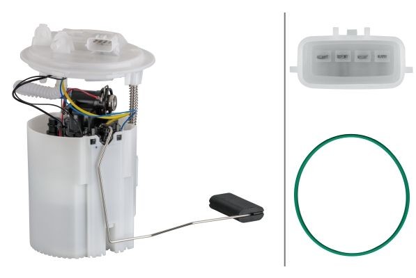 Pompe à essence HELLA 8TF 358 106-871 HELLA 8TF 358 106-871: Pompe préalimentation de carburant Renault GRAND SCÉNIC 2009