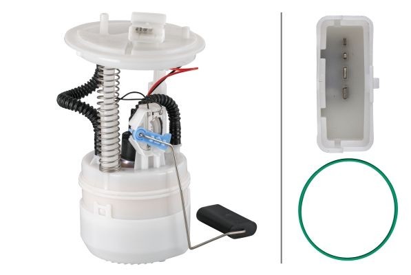 Bensinpumpe HELLA 8TF 358 106-981 HELLA 8TF 358 106-981 Drivstoffpumpe OPEL CORSA 2010