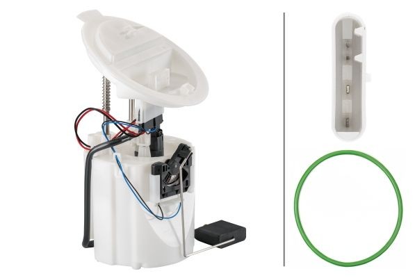 HELLA Benzínové čerpadlo 8TF 358 146-041 HELLA 8TF 358 146-041 originálne Palivové čerpadlo Mercedes S212 cena