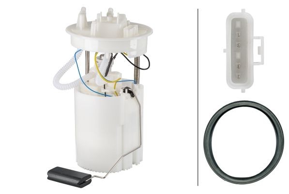 HELLA Benzinepomp 8TF 358 146-121 8TF 358 146-121 HELLA Brandstofpompen Mazda GJ, GH prijs