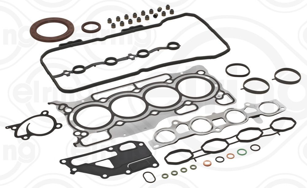 ELRING Hel packningssats, motor 994.560 ELRING 994.560 Packningssats vevhus Nissan Tiida SС11 original