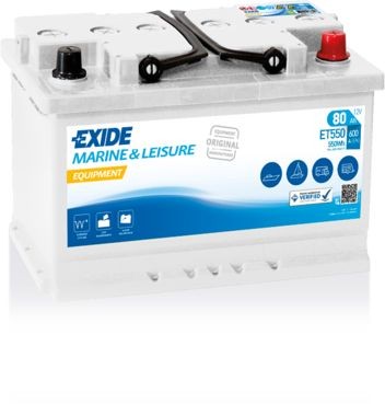 EXIDE Startbatteri ET550 ET550 EXIDE Bilbatteri Infiniti billige