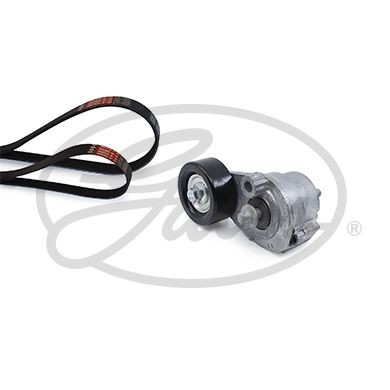 Poly V-riem set GATES K045PK1570 GATES Micro-V Kit K045PK1570: Multiriem set Chevy AVEO 2019
