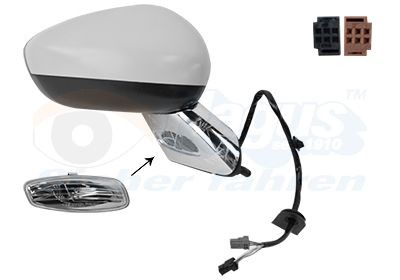VAN WEZEL Εξωτερικός καθρέπτης 1075818 VAN WEZEL 1075818 Εξωτερικός καθρέπτης