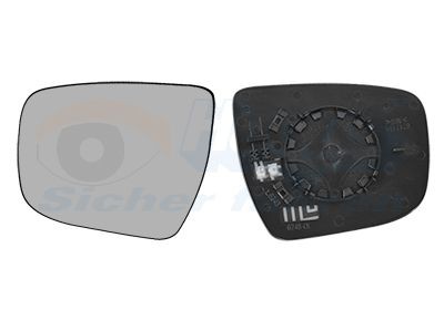 Backspegelglas VAN WEZEL 3372837 VAN WEZEL 3372837 Sidospegelglas NISSAN X-TRAIL 2008