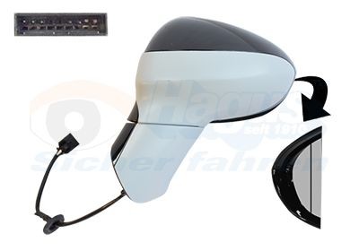 Espelho retrovisor VAN WEZEL 3872807 VAN WEZEL 3872807: Espelho retrovisor Opel ZAFIRA 2017