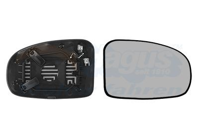 Spoguļstikls, Ārējais atpakaļskata spogulis VAN WEZEL 5420838 VAN WEZEL 5420838 Spoguļstikls TOYOTA AVENSIS 2011