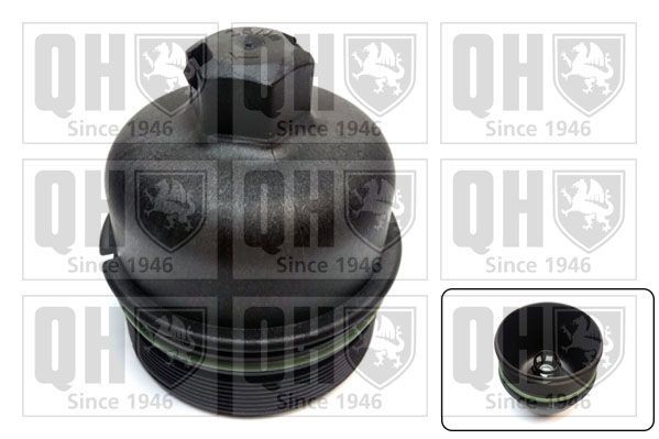QUINTON HAZELL Cover, oil filter housing QOC1011 QUINTON HAZELL QOC1011 genuine Lodgy (JS_) oil filter housing price