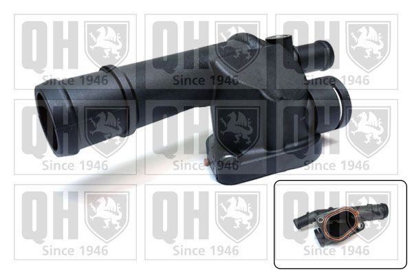 QUINTON HAZELL Flens koelvloeistof QTH1014CF QTH1014CF Koelvloeistofflens SKODA ROOMSTER QUINTON HAZELL