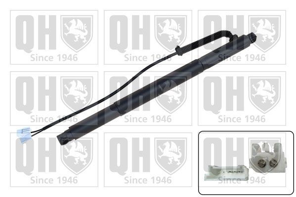 QUINTON HAZELL Elektromotor, achterklep QTS728028 prijs Gasveer kofferbak BMW E71, E72 QTS728028 QUINTON HAZELL