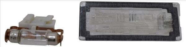 TYC Luz de chapa de matrícula 15-0315-00-2 15-0315-00-2 Luz de placa PEUGEOT 307 TYC