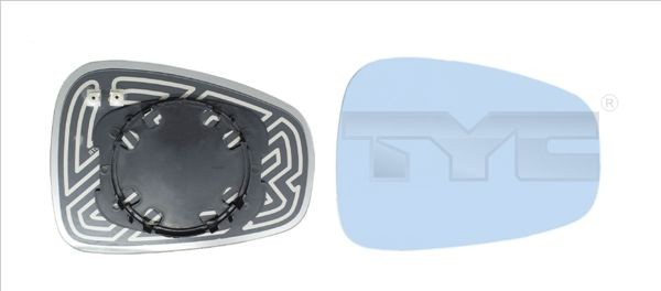 TYC Miroir de rétroviseur 301-0040-1 TYC 301-0040-1 Glace rétroviseur Tonale (965) d'origine prix