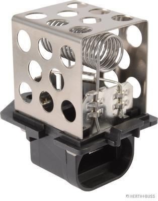 HERTH+BUSS ELPARTS Formodstand, kølerblæser-elmotor 75614963 75614963 Varmemodstand VW FOX HERTH+BUSS ELPARTS